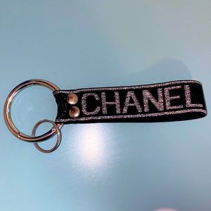 Glittery Chanel Key Chain